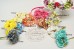 Artificial Flower on wire CARNATION C2 - 4 cm - Pack of 6
